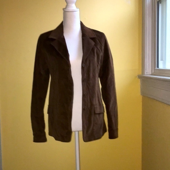 Piazza Sempione brown corduroy jacket with belt - Picture 7 of 11
